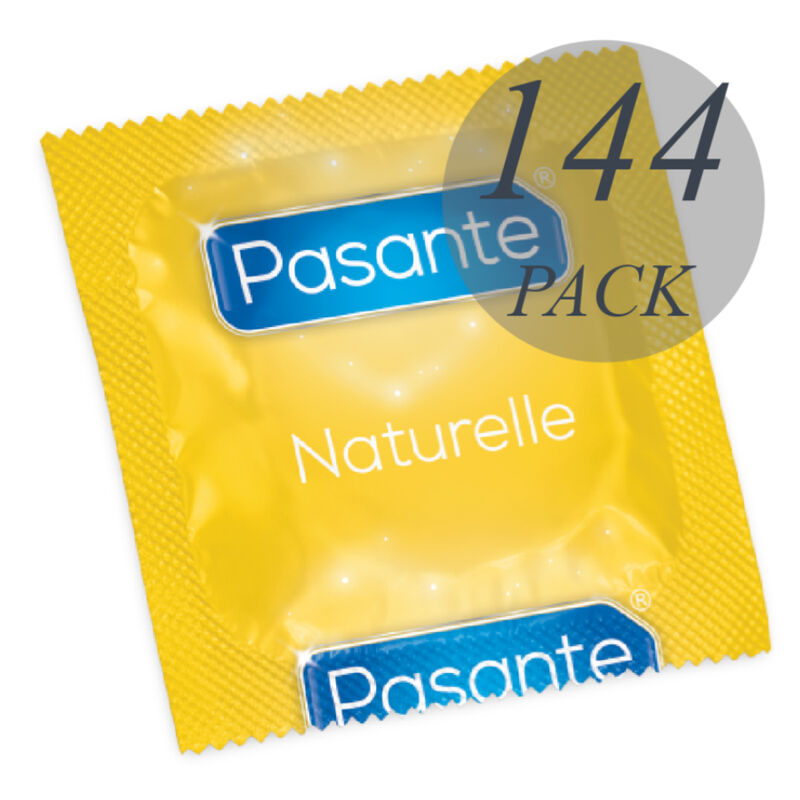 Pasante Condoms Naturelle Bag 144 Units | Niks.fi verkkokauppa