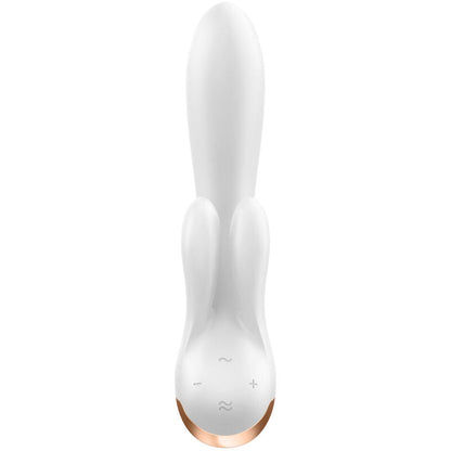 Satisfyer Double Flex Vibrator App White | Niks.fi verkkokauppa