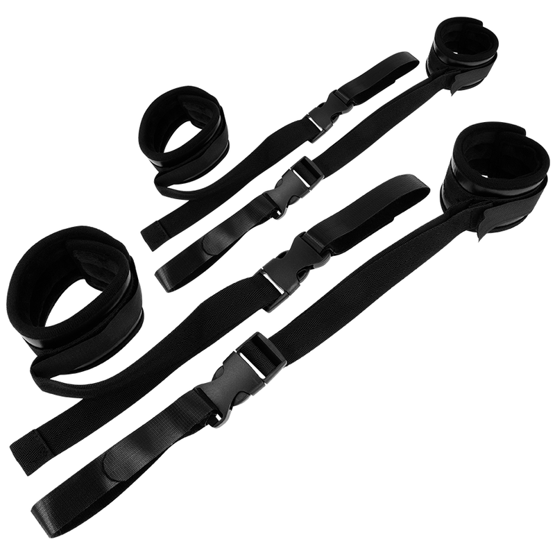 Ohmama Fetish Nylon And Velcro Restraint Handcuffs | Niks.fi verkkokauppa