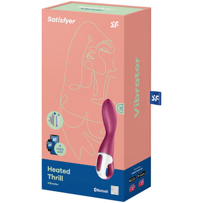 Satisfyer Heated Thrill G-Spot Vibrator | Niks.fi verkkokauppa