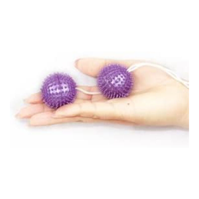 Baile A Deeply Pleasure Purple Textured Balls 3.60 Cm | Niks.fi verkkokauppa