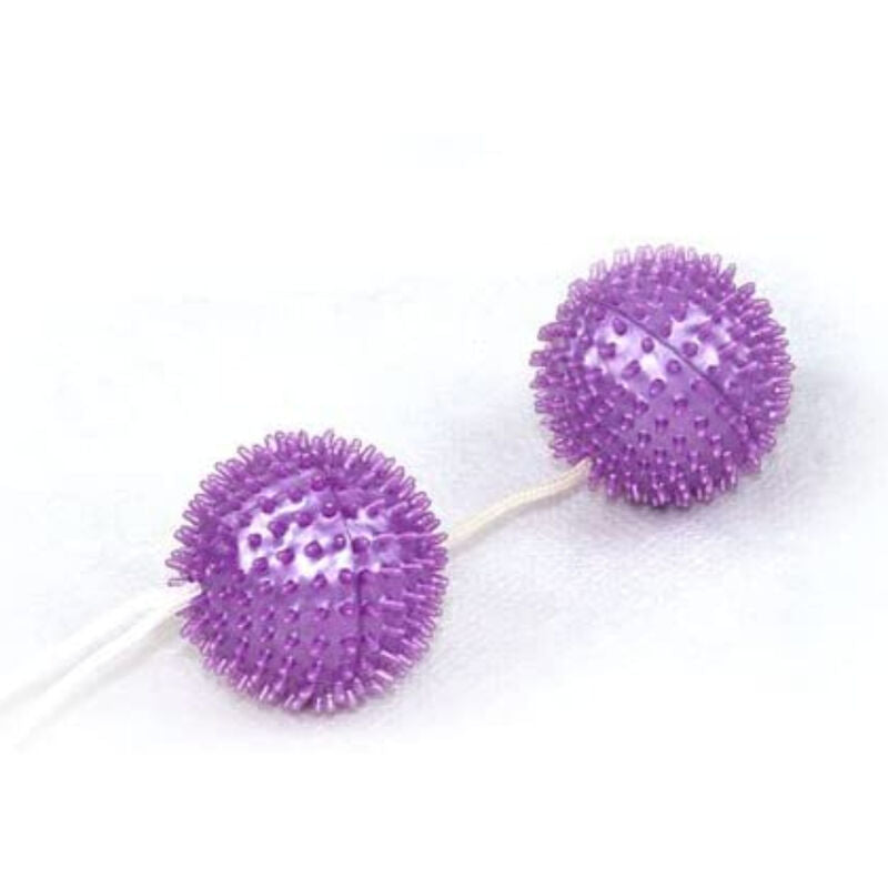 Baile A Deeply Pleasure Purple Textured Balls 3.60 Cm | Niks.fi verkkokauppa