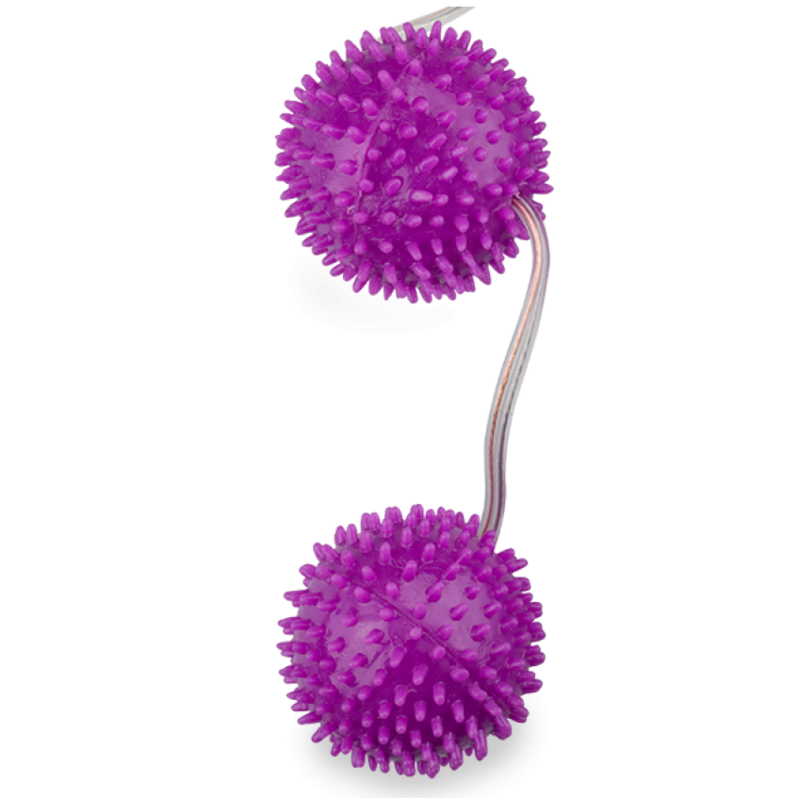 Baile A Deeply Pleasure Purple Textured Balls 3.60 Cm | Niks.fi verkkokauppa
