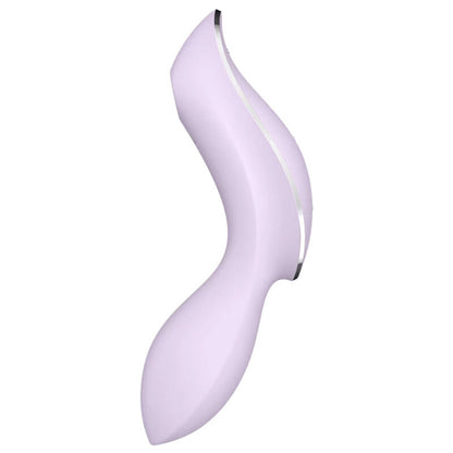 Satisfyer Curvy Trinity 2 Air Pulse Vibrator Purple | Niks.fi verkkokauppa