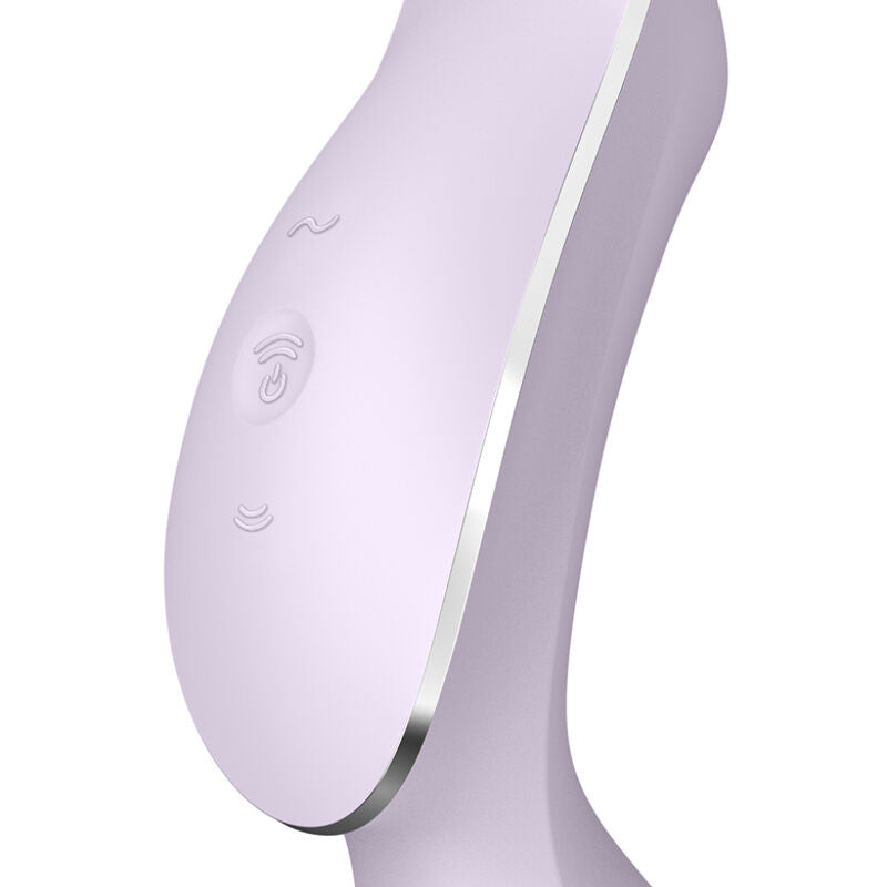 Satisfyer Curvy Trinity 2 Air Pulse Vibrator Purple | Niks.fi verkkokauppa