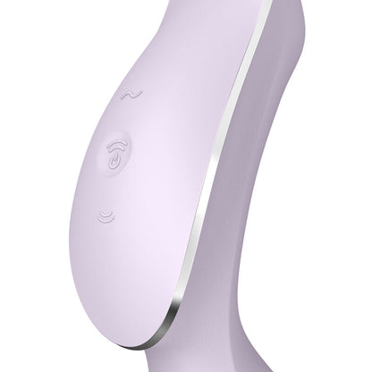 Satisfyer Curvy Trinity 2 Air Pulse Vibrator Purple | Niks.fi verkkokauppa