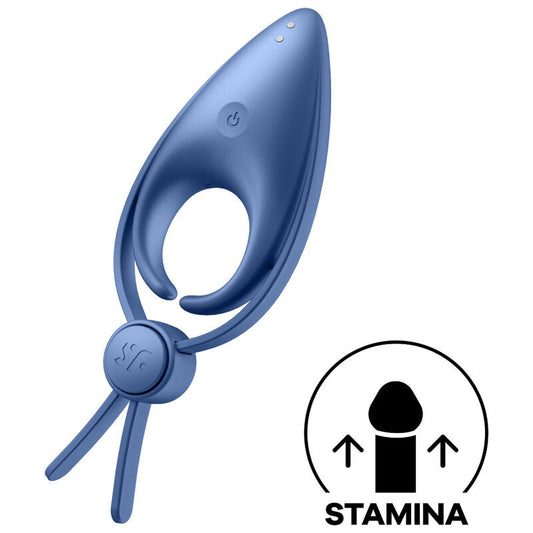 Satisfyer Sniper Ring Vibrator Blue | Niks.fi verkkokauppa
