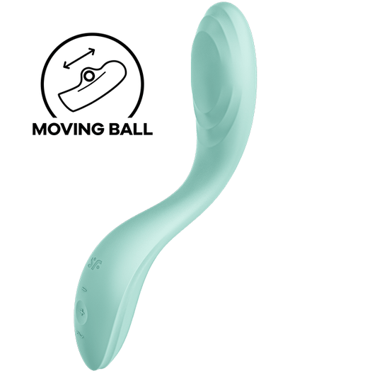 Satisfyer Rrrolling Pleasure G-Spot Vibrator Green | Niks.fi verkkokauppa