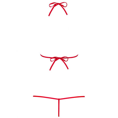 Obsessive Teddy Luiza Red S/M | Niks.fi verkkokauppa