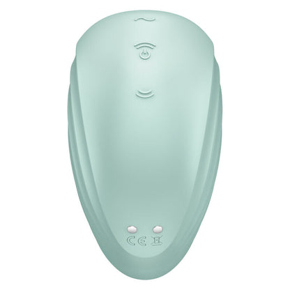 Satisfyer Pearl Diver Air Pulse Stimulator & Vibrator Green | Niks.fi verkkokauppa
