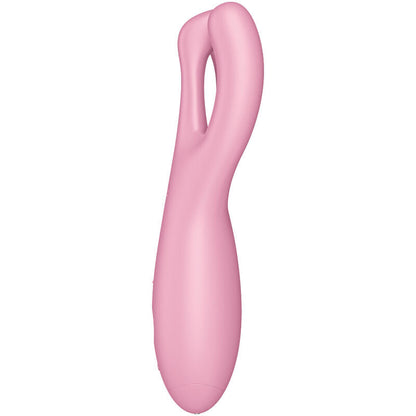 Satisfyer Threesome 4 Vibrator App Pink | Niks.fi verkkokauppa