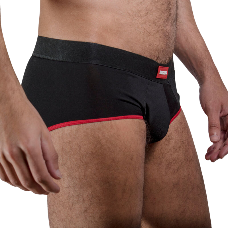 Macho Ms24R Underpants Brief Dark Red L | Niks.fi verkkokauppa