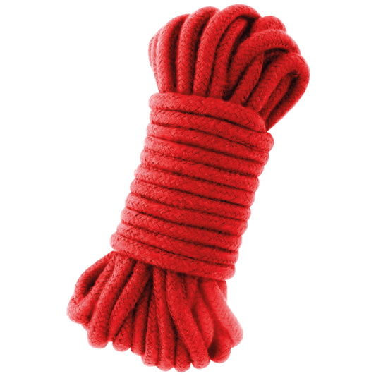 Ohmama Fetish Kinbaku Red Rope 10 Meters | Niks.fi verkkokauppa
