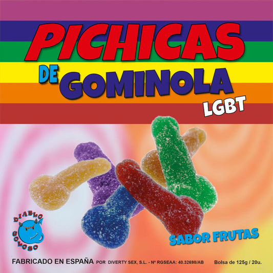 Pride Gummy Penis Fruits With Sugar Lgbt | Niks.fi verkkokauppa