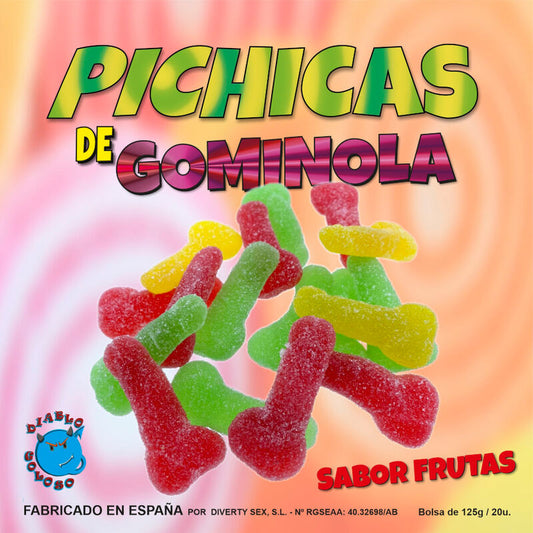 Diablo Goloso Fruit Gumminol Pichitas With Sugar | Niks.fi verkkokauppa