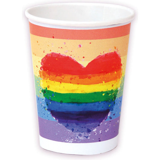 Pride Set 8 Lgbt Flag Cups | Niks.fi verkkokauppa