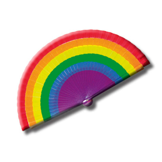 Pride Lgbt Flag Wooden Fan | Niks.fi verkkokauppa