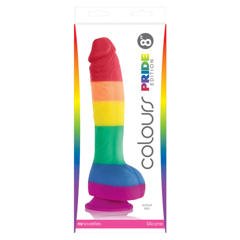 Pride Lgbt Flag Dildo 19 Cm | Niks.fi verkkokauppa