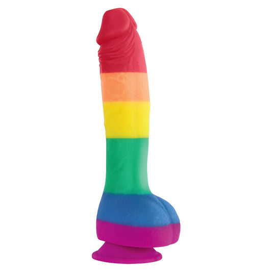 Pride Lgbt Flag Dildo 19 Cm | Niks.fi verkkokauppa