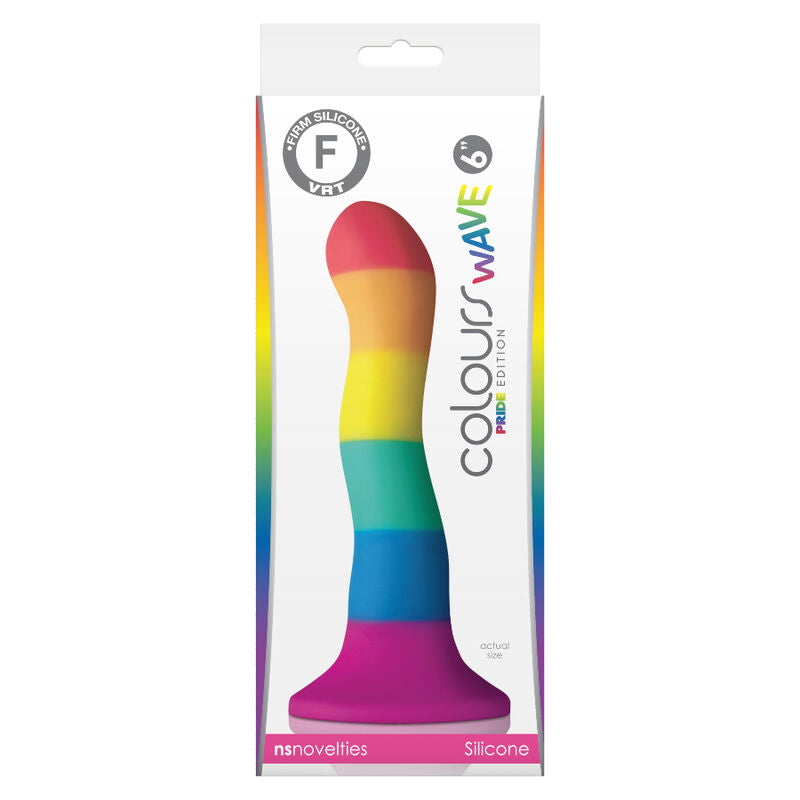 Pride Lgbt Flag Dildo Wave 17 Cm | Niks.fi verkkokauppa