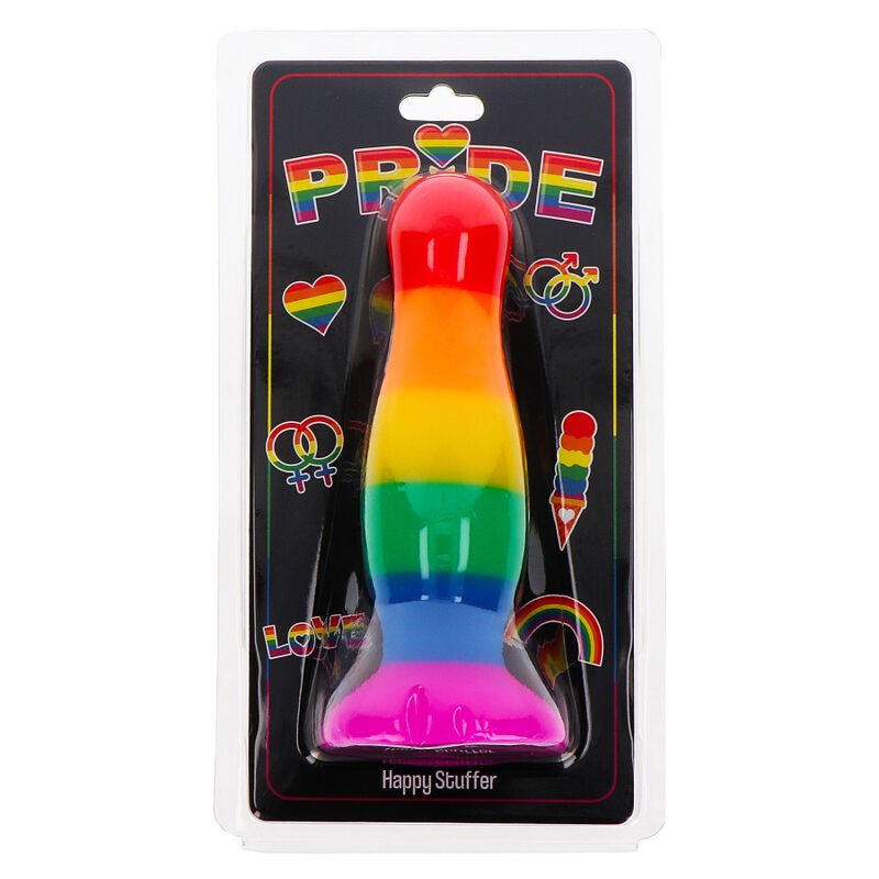 Pride Lgbt Flag Plug Happy Stufer 12 Cm | Niks.fi verkkokauppa