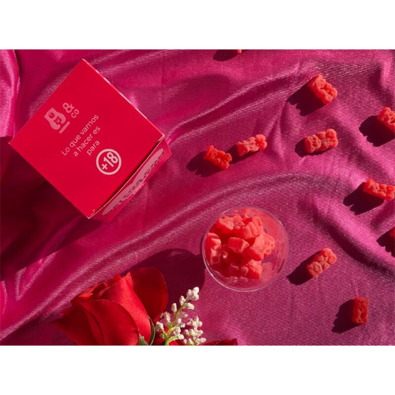 Osito & Co Gummy Bears With Alcohol Gin & Strawberry | Niks.fi verkkokauppa