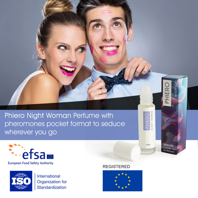 500 Cosmetics Phiero Night Woman. Perfume With Pheromones In Roll-On Format For Women | Niks.fi verkkokauppa
