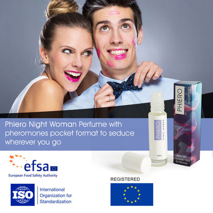 500 Cosmetics Phiero Night Woman. Perfume With Pheromones In Roll-On Format For Women | Niks.fi verkkokauppa
