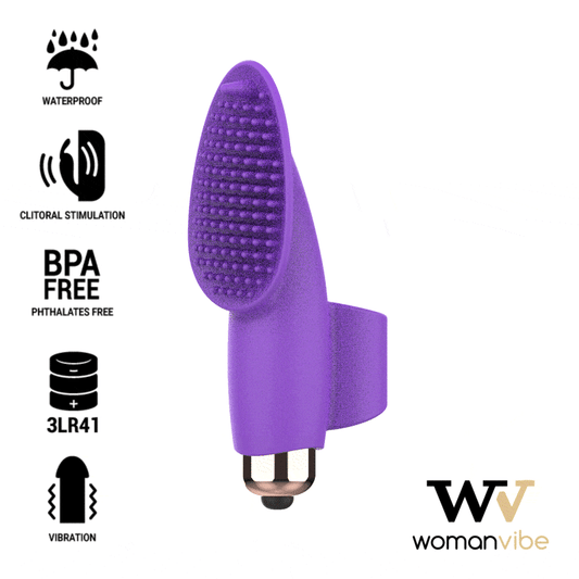 Womanvibe Aisha Silicone Stimulator Finger | Niks.fi verkkokauppa