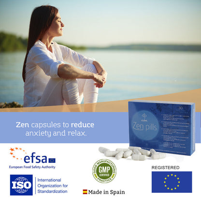 500 Cosmetics Zen Pills Capsules To Reduce Anxiety | Niks.fi verkkokauppa