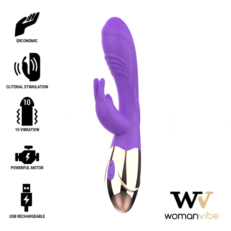 Womanvibe Viora Silicone Rechargeable Vibrator | Niks.fi verkkokauppa