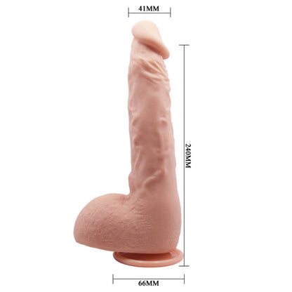 Baile Realistic Dildo Jason Natural 24 Cm | Niks.fi verkkokauppa