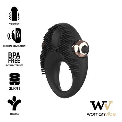 Womanvibe Thor Silicone Vibrator Ring | Niks.fi verkkokauppa
