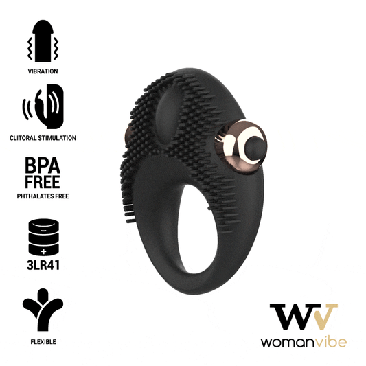 Womanvibe Thor Silicone Vibrator Ring | Niks.fi verkkokauppa