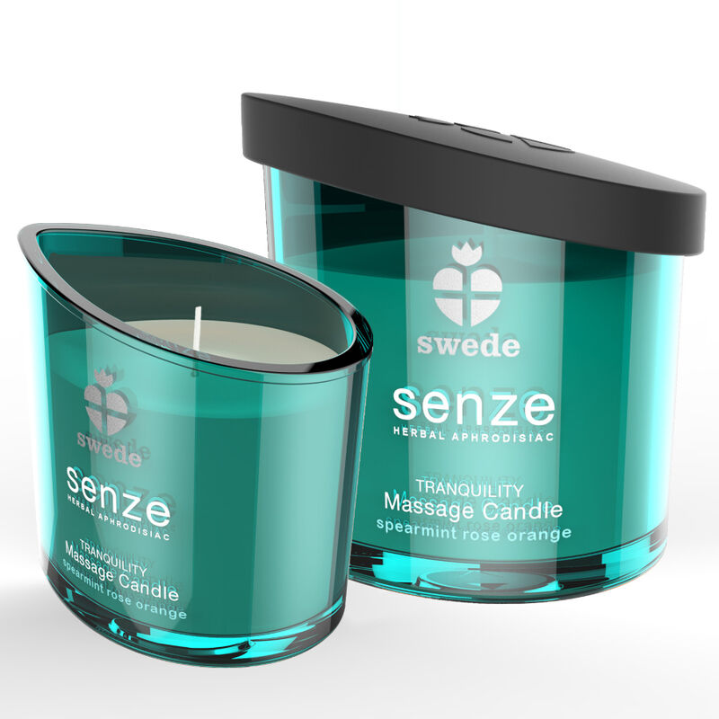 Swede Senze Tranquility Massage Candle Spearmint, Rose, Orange | Niks.fi verkkokauppa