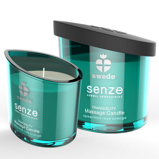 Swede Senze Tranquility Massage Candle Spearmint, Rose, Orange | Niks.fi verkkokauppa