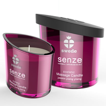 Swede Senze Ecstatic Massage Candle Jasmine, Ylang Ylang | Niks.fi verkkokauppa