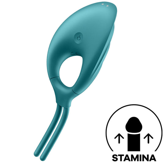 Satisfyer Swordsman Ring Vibrator Green | Niks.fi verkkokauppa