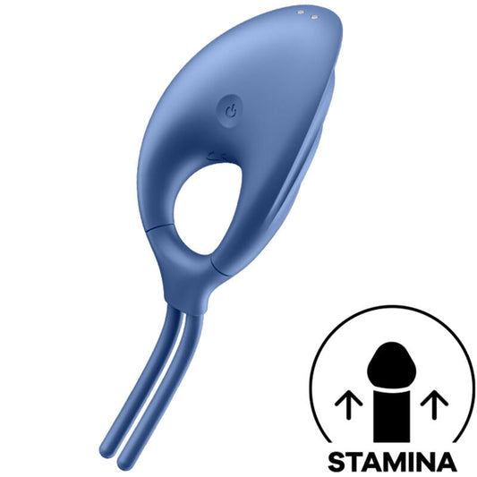 Satisfyer Swordsman Ring Vibrator Blue | Niks.fi verkkokauppa