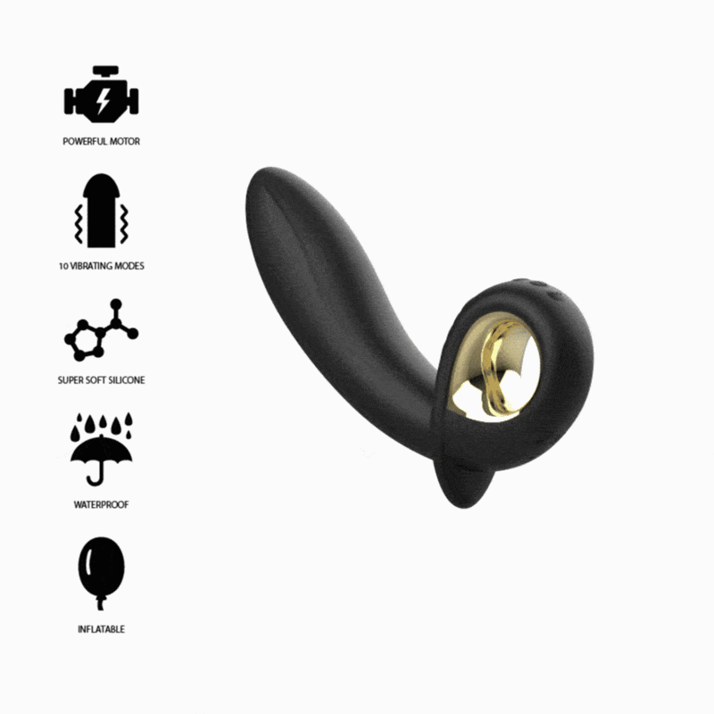 Ibiza Powerful Inflatable Anal/Vaginal Vibrator Remote Control | Niks.fi verkkokauppa