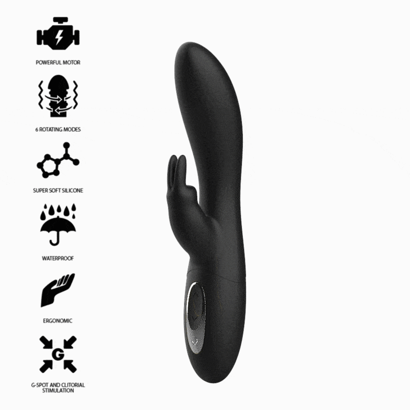 Ibiza Powerful Pearled Rotator With Rabbit | Niks.fi verkkokauppa