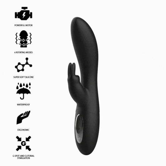 Ibiza Powerful Pearled Rotator With Rabbit | Niks.fi verkkokauppa