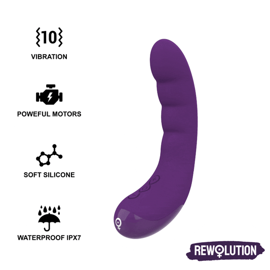 Rewolution Rewocurvy Rechargeable Flexible Vibrator | Niks.fi verkkokauppa