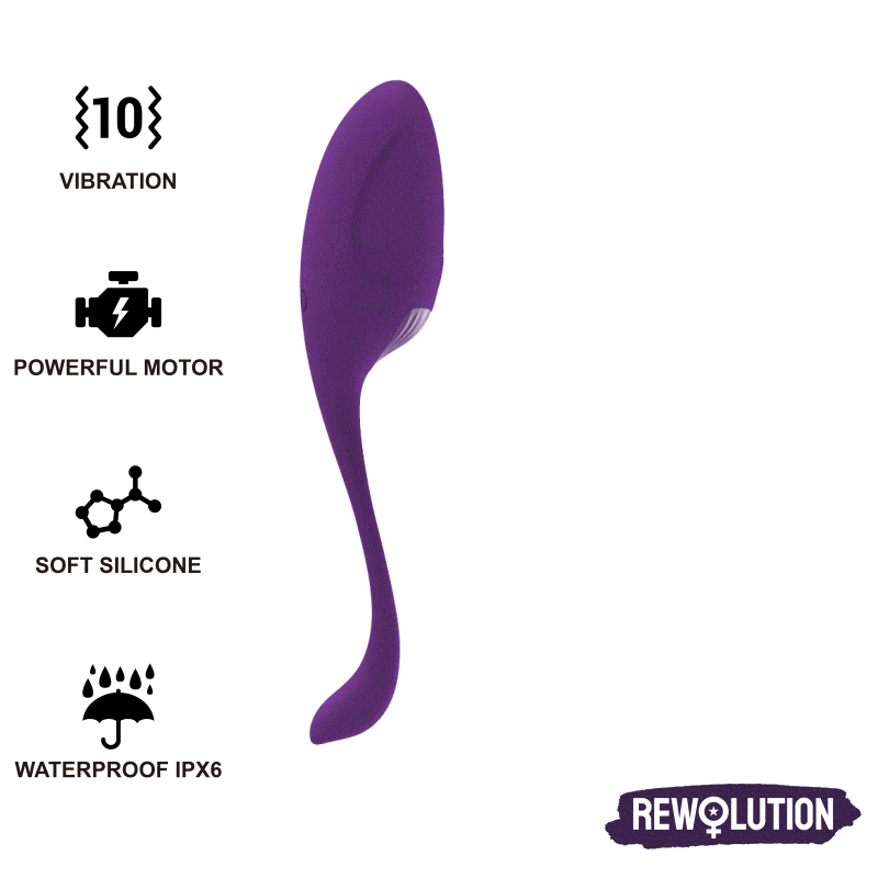 Rewolution Rewovo Egg Vibrator Remote Control | Niks.fi verkkokauppa