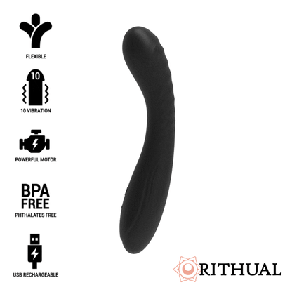 Rithual Kriya Stimulaodr Rechargeable G-Point Black | Niks.fi verkkokauppa
