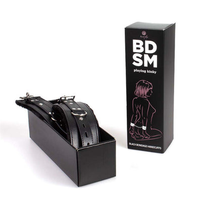 Secretplay Black Bondage Handcuffs Bdsm Collection | Niks.fi verkkokauppa