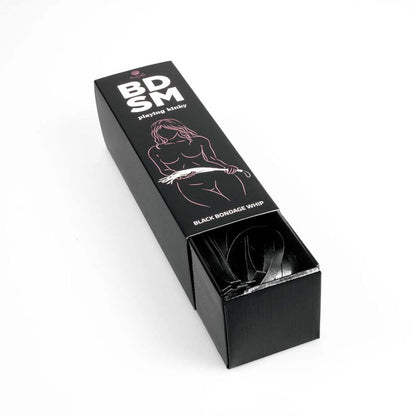 Secretplay Black Bondage Whip Bdsm Collection | Niks.fi verkkokauppa
