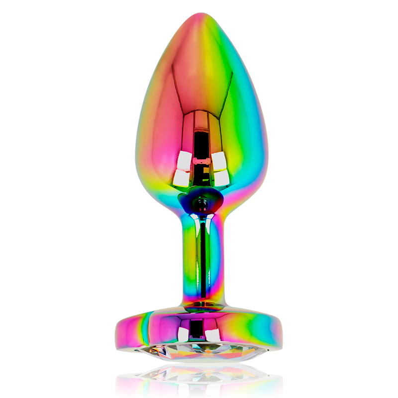 Ohmama Iridescent Heart Anal Plug Size S | Niks.fi verkkokauppa