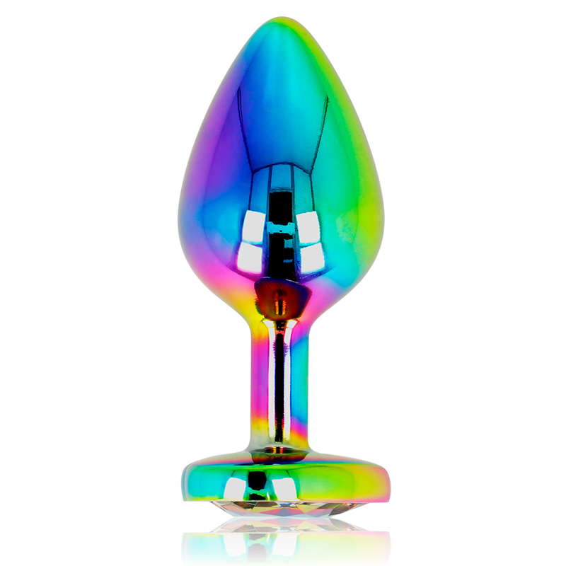 Ohmama Iridescent Heart Anal Plug Size M | Niks.fi verkkokauppa
