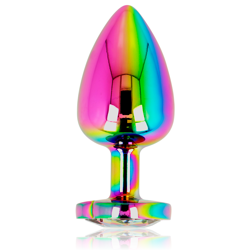 Ohmama Iridescent Heart Anal Plug Size L | Niks.fi verkkokauppa